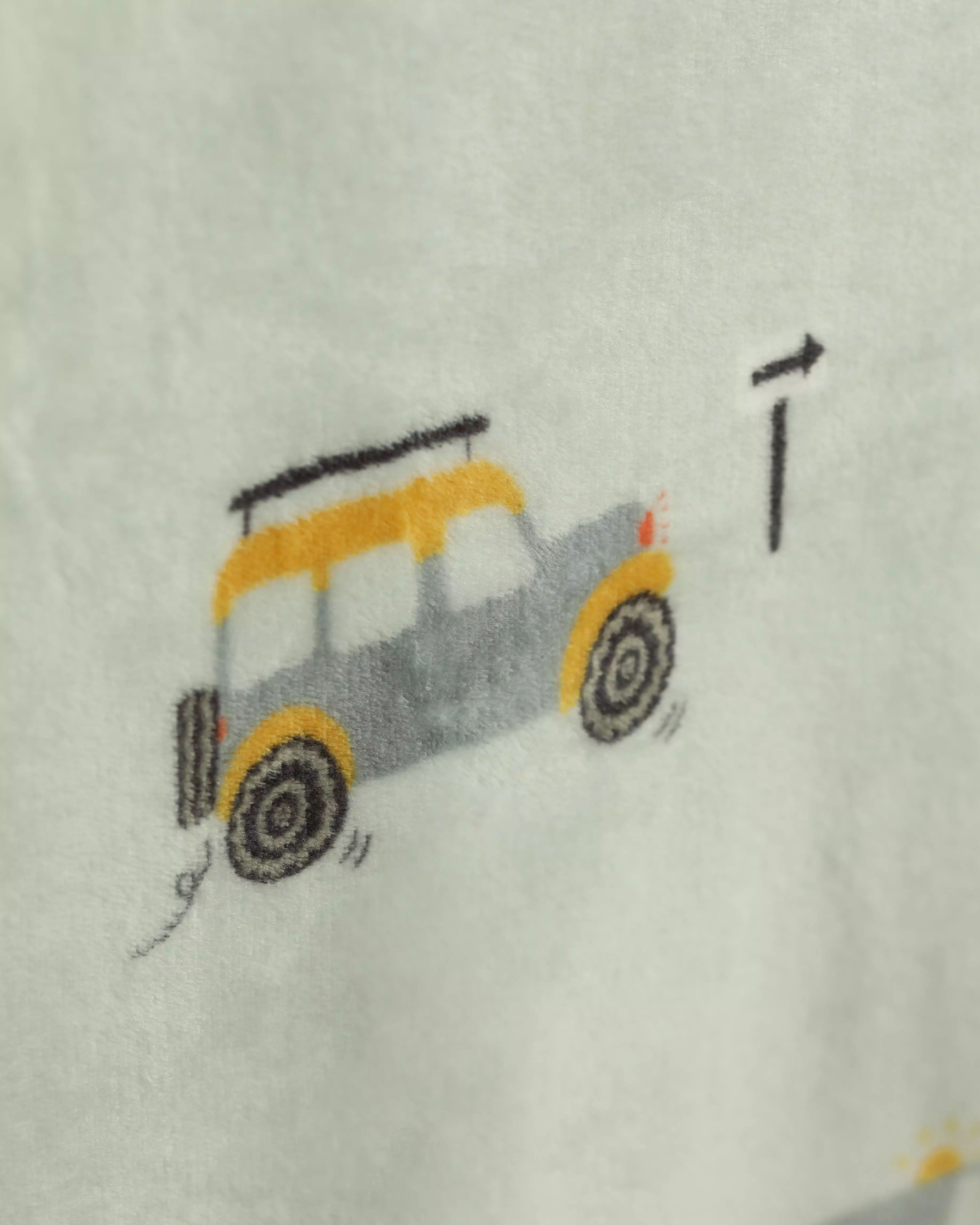 پتو نرمالو طرح ماشین