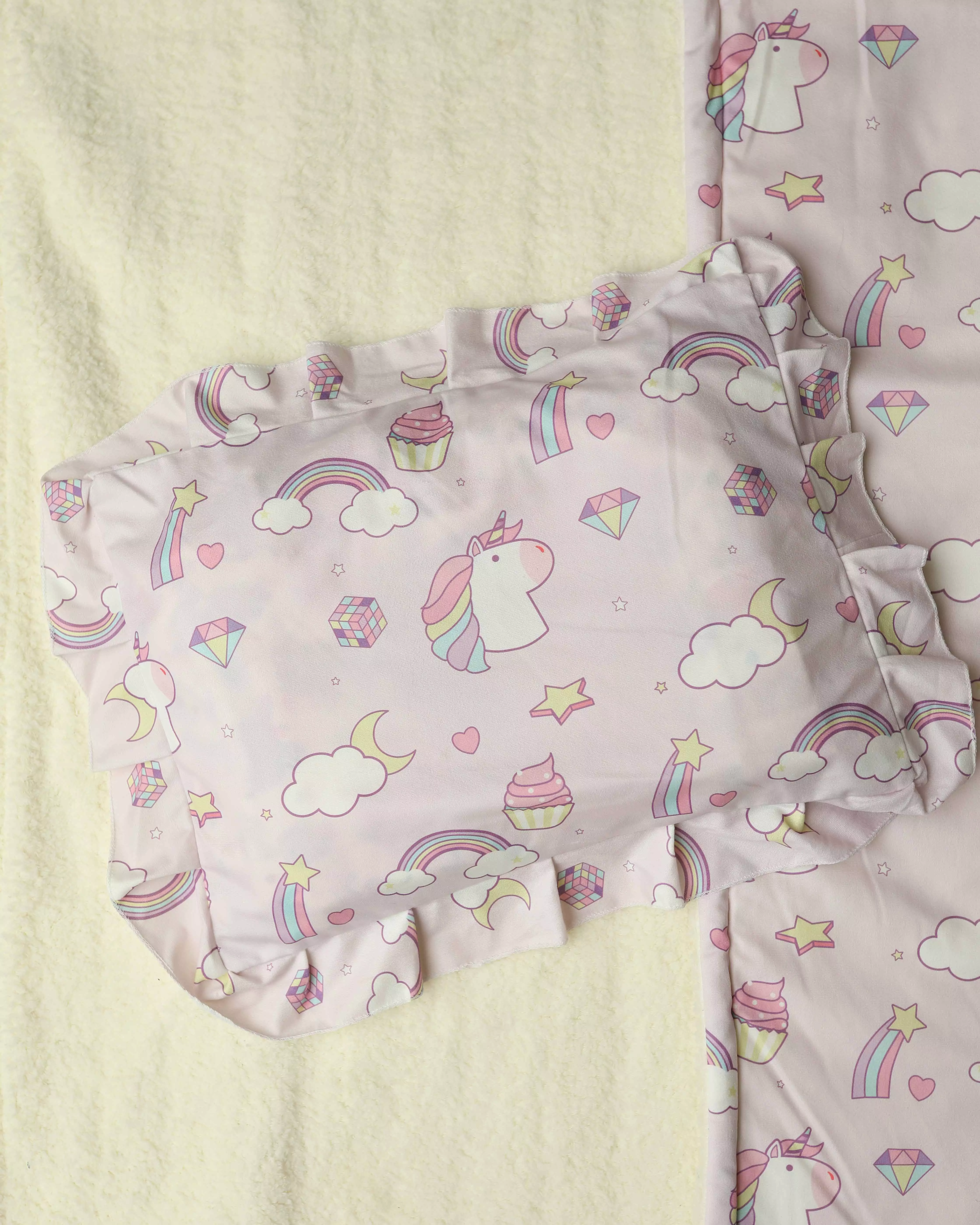 ست خواب مسافرتی نوزاد طرح یونیکرن