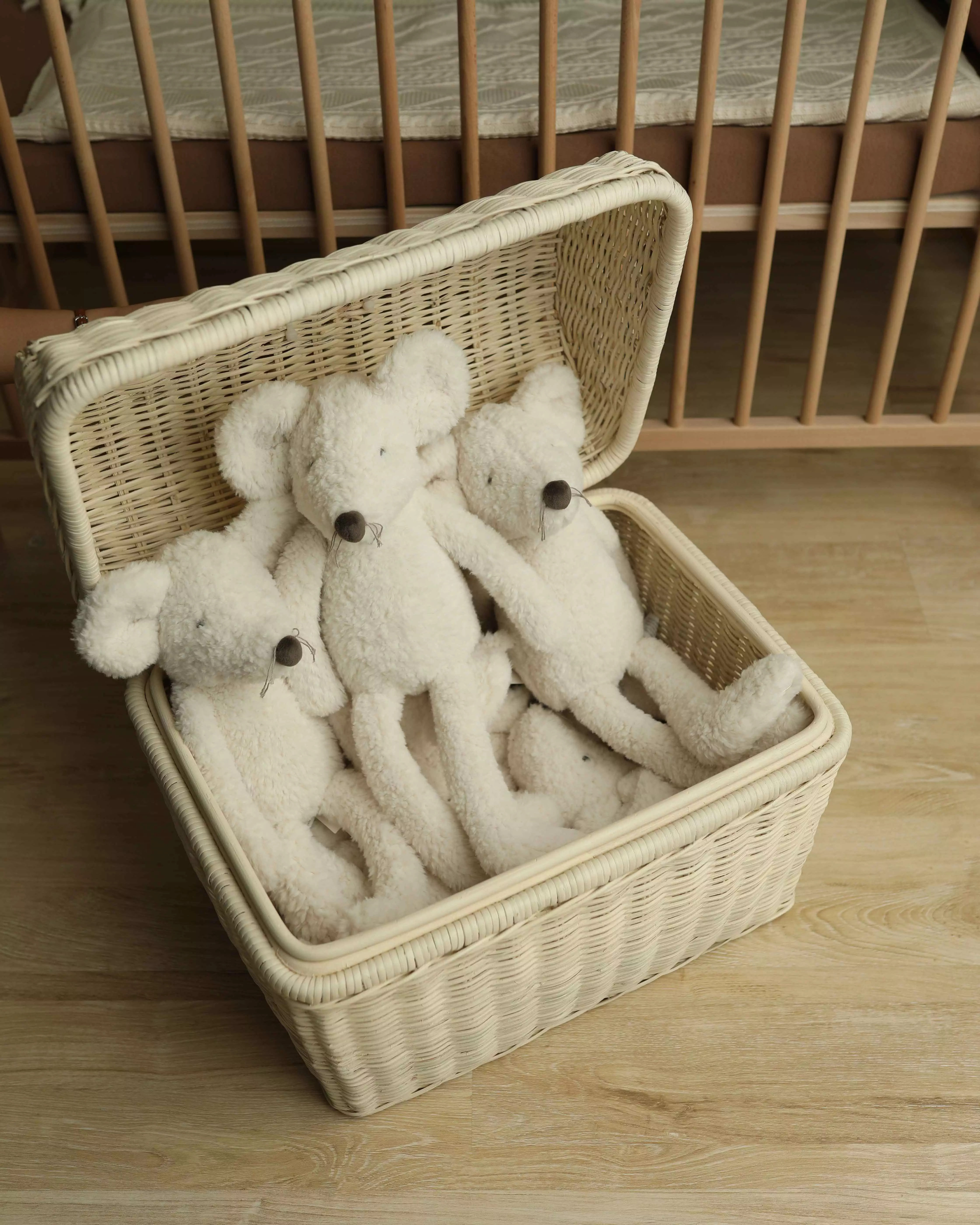 صندوق اسباب بازی حصیری